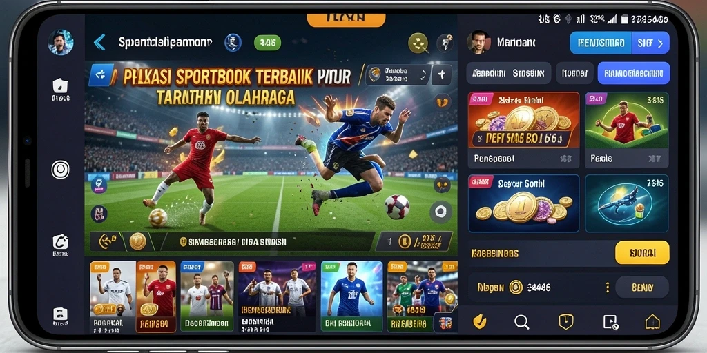 Screenshot menunjukkan fitur taruhan langsung di 3446.