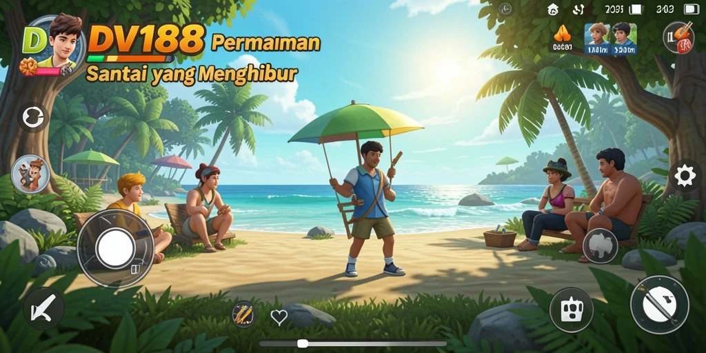 Screenshot gameplay DV188 yang menampilkan keseruan permainan Casual.