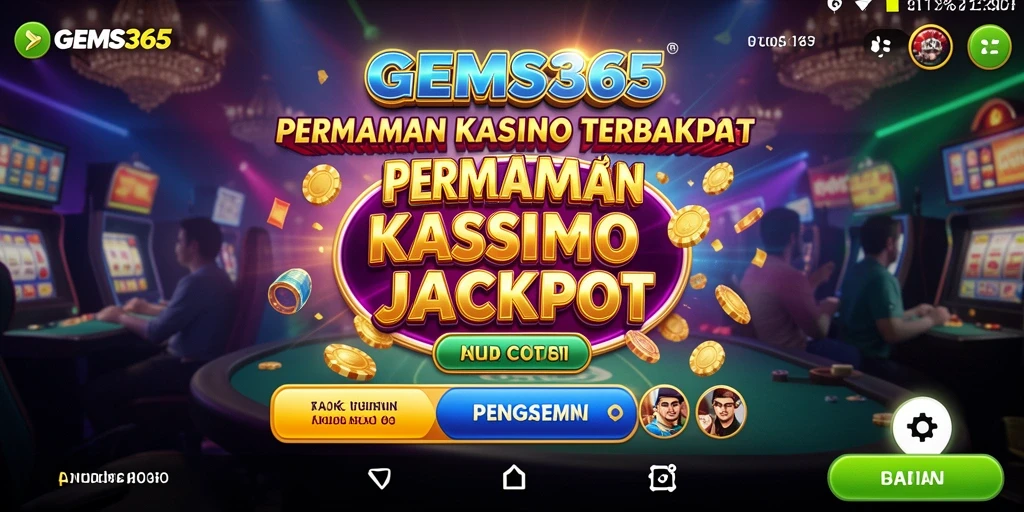 Gameplay menarik GEMS365 dengan grafik yang menawan.