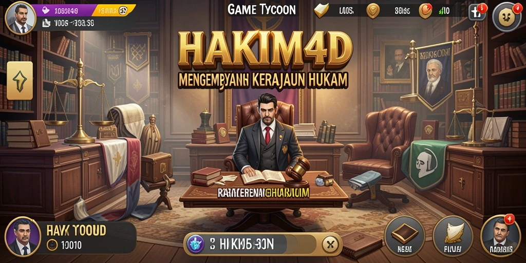 Tampilan gameplay HAKIM4D yang mendebarkan dan penuh strategi.