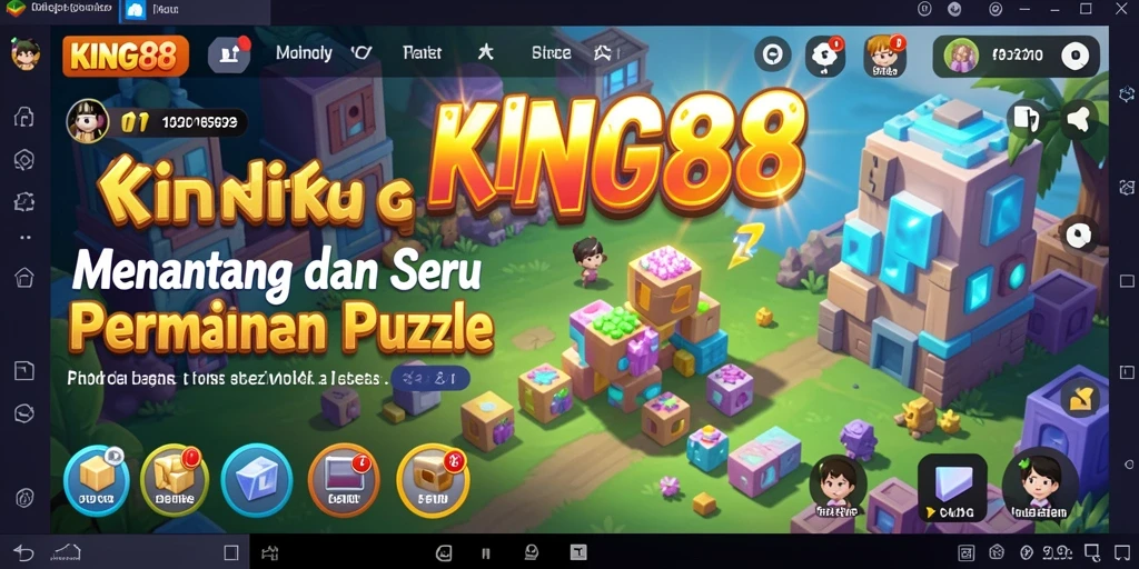 Screenshot gameplay KING88 menampilkan tantangan Puzzle yang menarik.