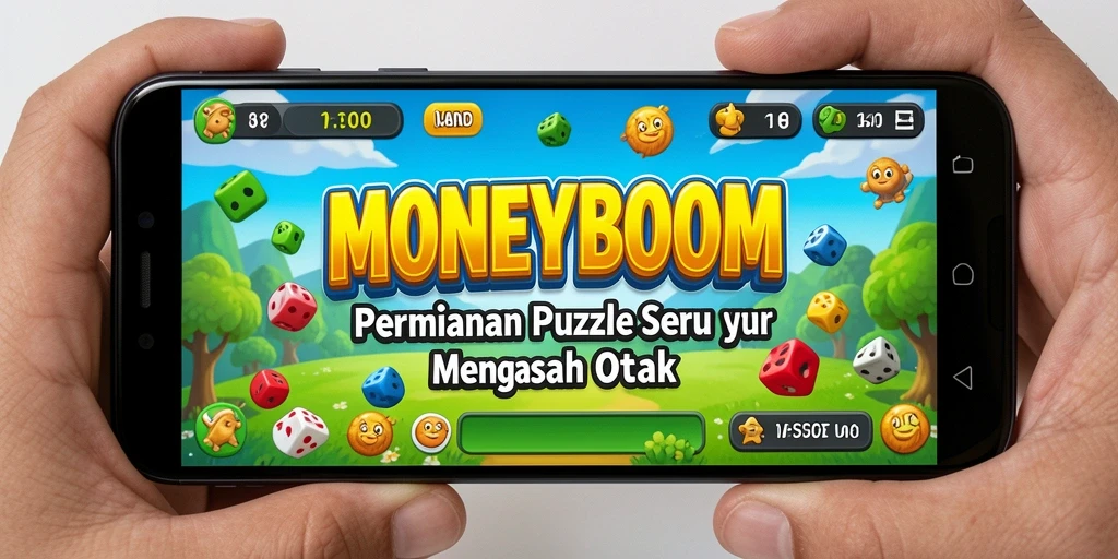 Tampilan gameplay MONEYBOOM yang menarik dan penuh tantangan.