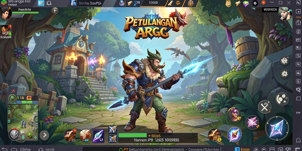 Tampilan gameplay ARPG yang mendebarkan di PP7.