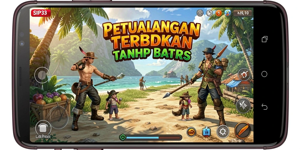 Tampilan gameplay SIP33 yang menakjubkan di dunia Open World.